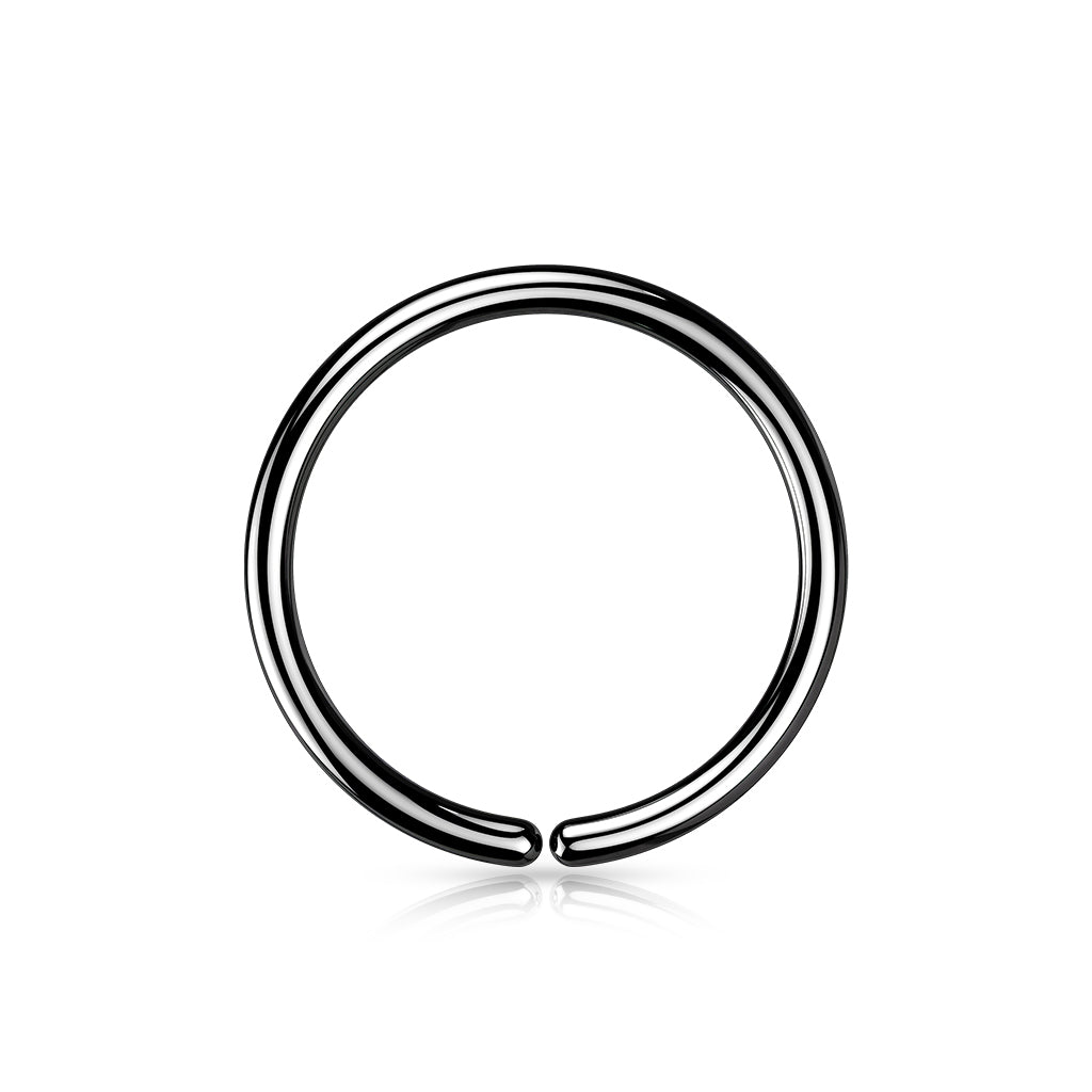 20G Titanium Bendable Hoops For Nose & Ear Piercings